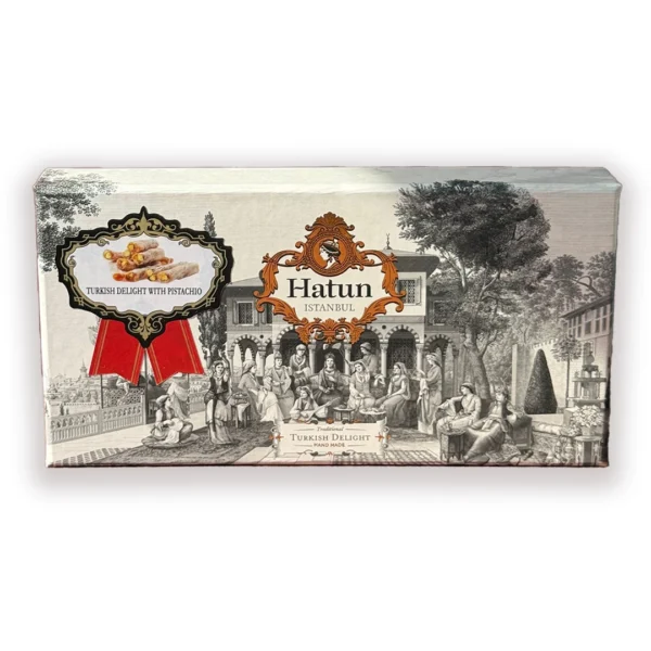 Duble Fıstıklı Fitil Lokum 400 gr